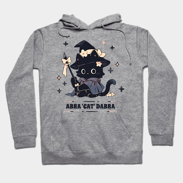 Wizard Cat - ABRA 'CAT' DABRA - Hoodie by ImativaDesign